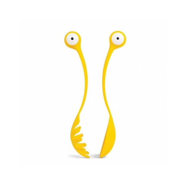 Bestick för att servera Pasta Monsters - PA Design - Gul -