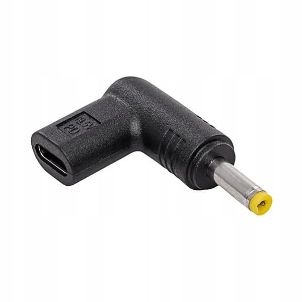 USB-C-adapter - AKYGA - AK-ND-C04 - 5 A - Haneplugg 4,0x1,7 mm