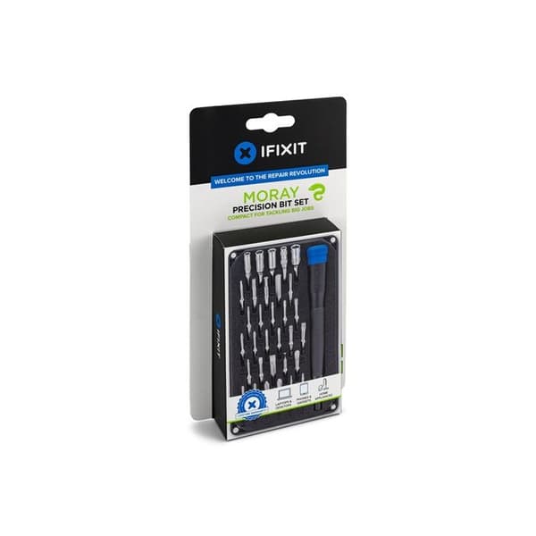 IFIXIT Precision Bits Skruvmejsel Set 32 - Moray Precision Bit Set - S2 Steel