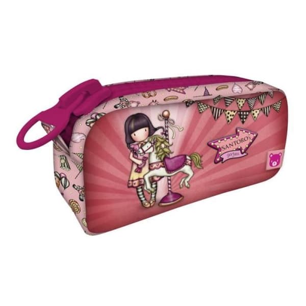 Toalettficka - GORJUSS - Karusell - Lax - Polyester - 21.5 x 10.5 x 7 cm