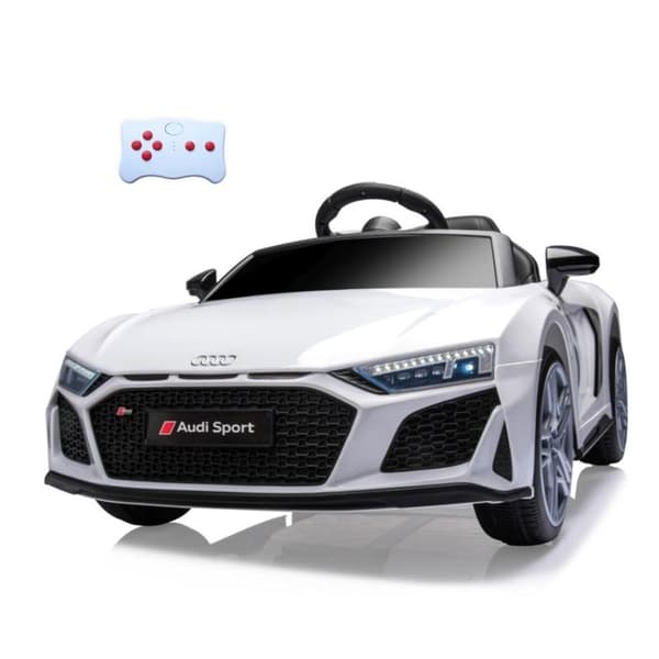 Elbil Audi R8 Spyder Vit
