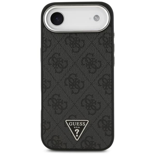 Coque Guess Hardcase 4G Triangle Logo MagSafe för iPhone Air - Svart