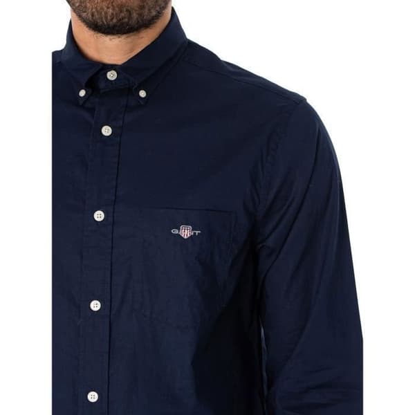 Skjorta i Regelbundet Poplin - GANT