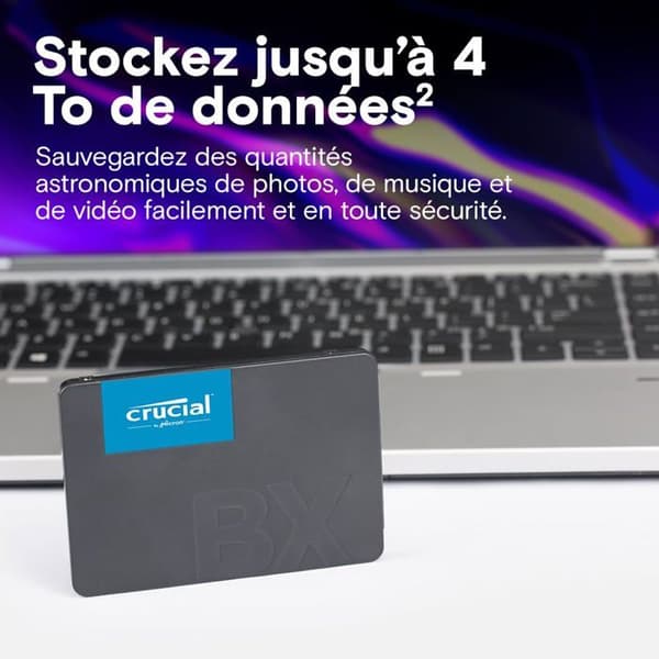 Diske hårddisk SSD Crucial - CT4000BX500SSD101