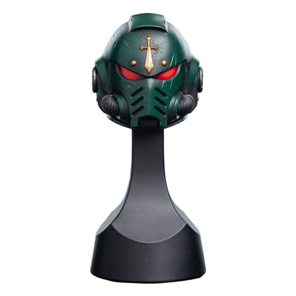 Weta Workshop - Warhammer 40k - Replika 1/4 Dark Angels Hjälm 12 cm