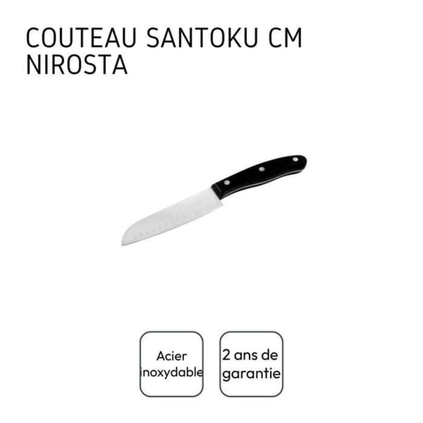 Santoku kniv 26 cm Nirosta Fit ref. 43803