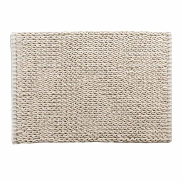Badrumsmatt "Isalis" 50x80cm Beige