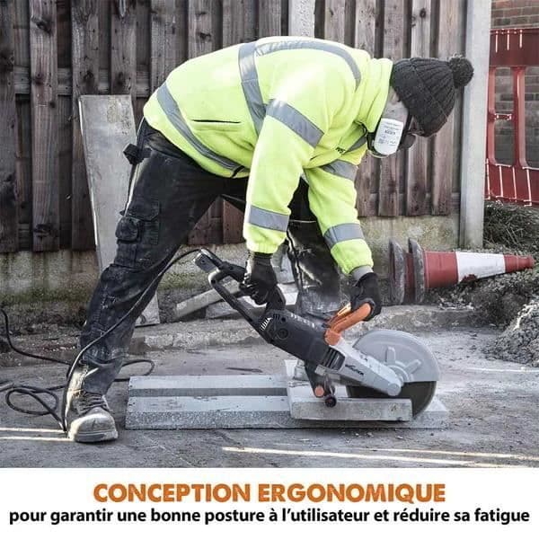 Evolution R255DCT 255mm 10" elektrisk materialskärare med diamantblad