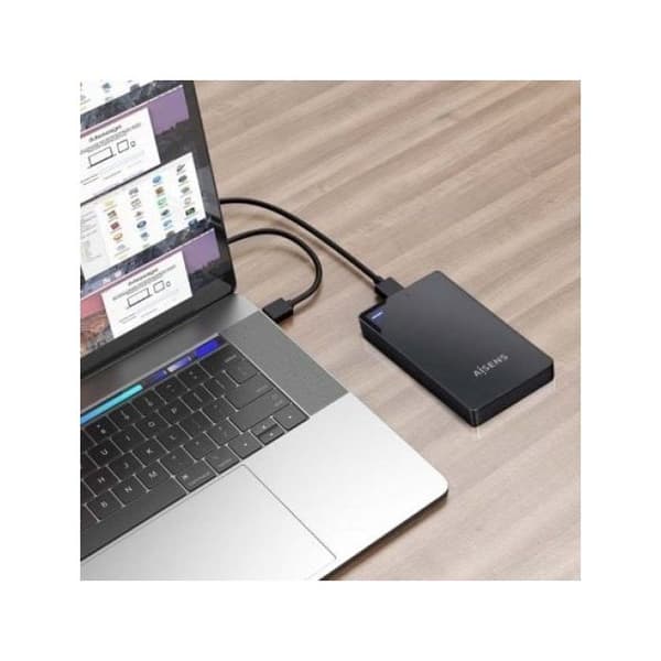 Aisens Ase-2520B 2,5" USB hårddiskkapsling svart