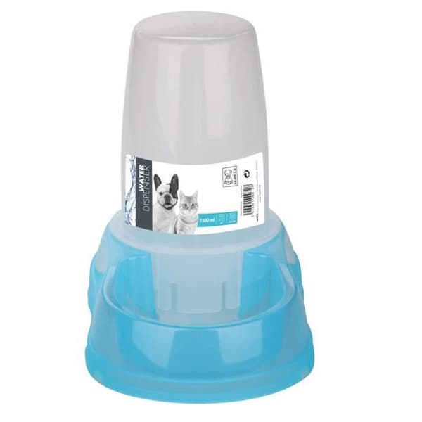MPETS WATER DISPENSER Vattendispenser - För katter och hundar - 1500ml - Svart
