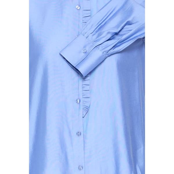 Blus i viskos och polyester för kvinnor Ichi Karlani