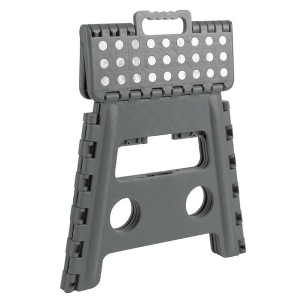Arregui TB-032-G Multipurpose Folding Pall, Step Pall, 32 cm hög, grå
