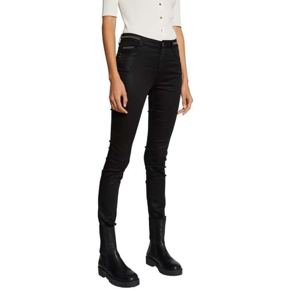 Slim fit mellanlårbyxor
