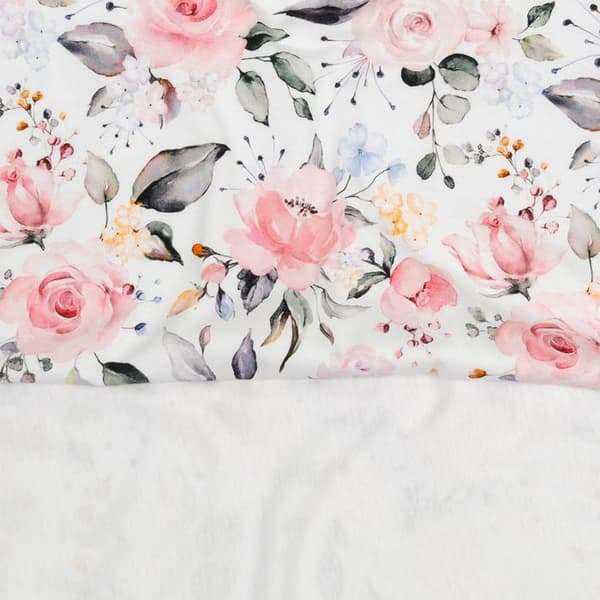 Couverture INES bomull - fram och baksidan 75x100
