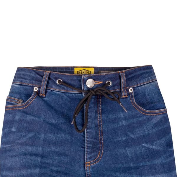 Segura Hunky motorjeans - blå