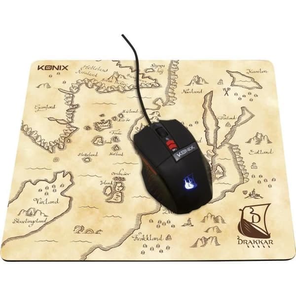 Konix Drakkar gaming musmatta