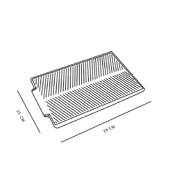 KÖK - NYTTIG - Vit 39x25cm