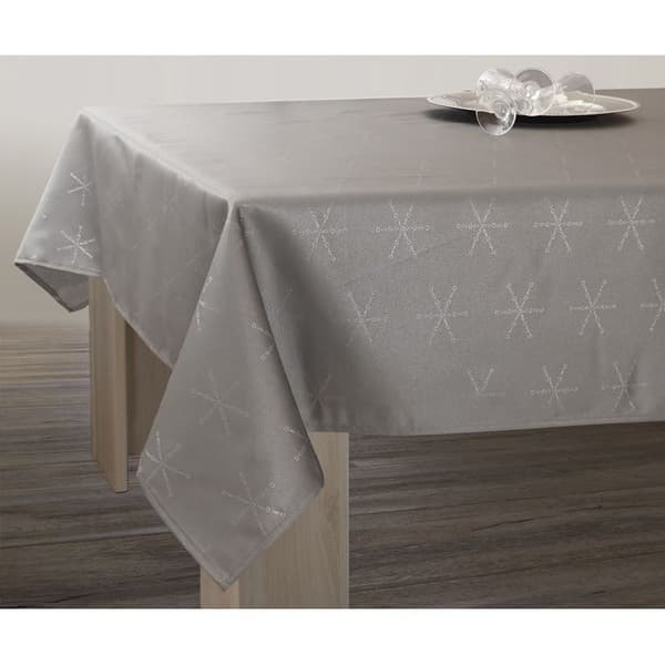 Nappe Lurex Lätt att underhålla - Grå Silver