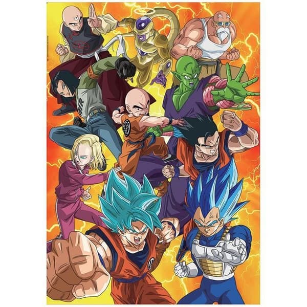 EDUCA-pussel - 500 bitar - Dragon Ball Super - Son Goku och hans vänner