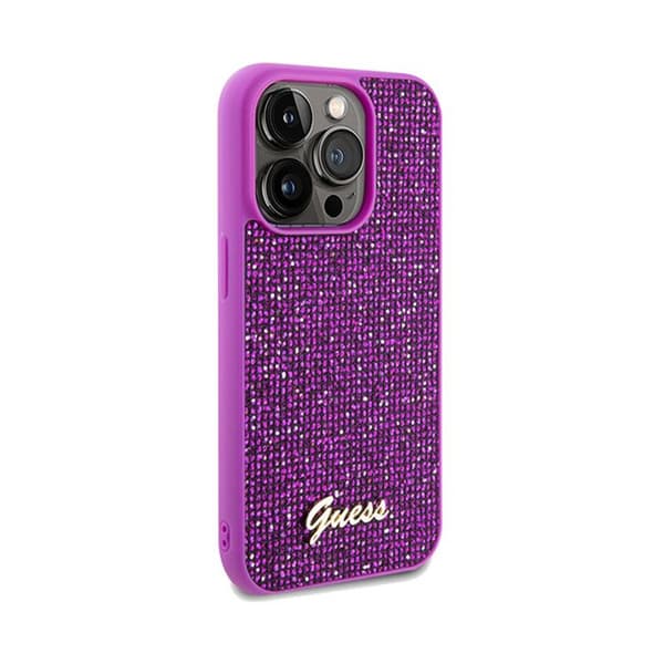 Gissa Disco Metal Skal - Coque iPhone 14 Pro (fuchsia)