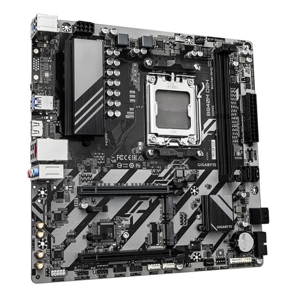 Moderkort - GIGABYTE - B840M D2H - Format Micro-ATX - Chipset AMD B840 - DDR5 & PCIe 5.0