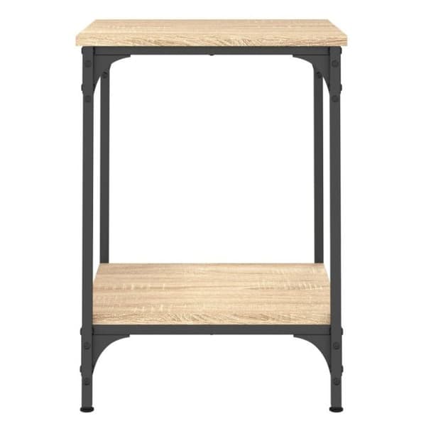 vidaXL Soffbord eksonoma 40x40x55 cm träelement 832824