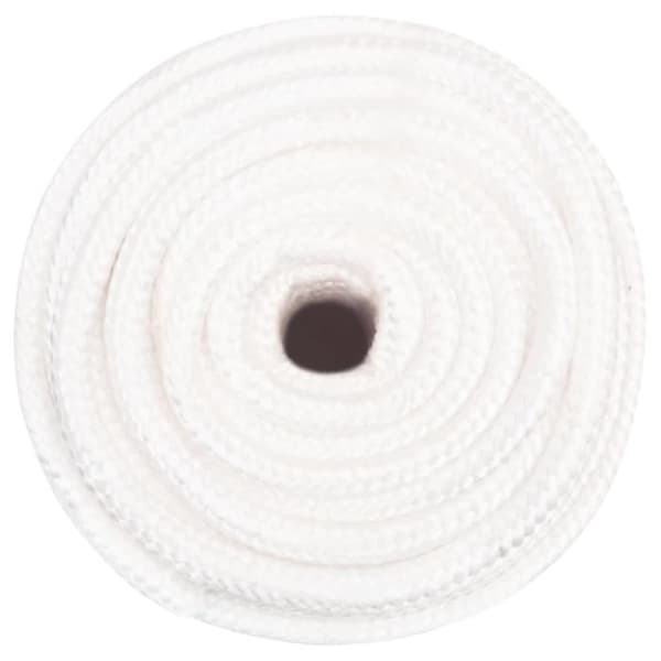 152575 vidaXL Båtrep Komplett Vit 16 mm 250 m Polypropen