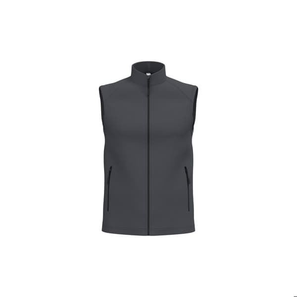 Väst utan ärmar softshell 2 lager iDeal Basic Ny - idealisk mörkgrå