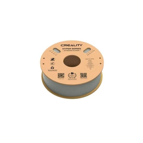 Hyper Creality PLA filament - Vit - 1,75 mm - 1 kg - Snabb och exakt utskrift
