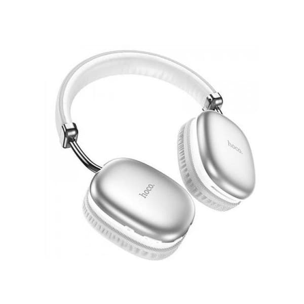 Bluetooth-hörlurar - HOCO - Silver - 40 timmars batteritid - Bluetooth 5.3 - Över örat