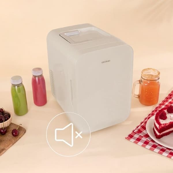 Mini-kylskåp - CECOTEC - MiniCooling 6L - Bärbar - 12V/220V - Bahamas Beige