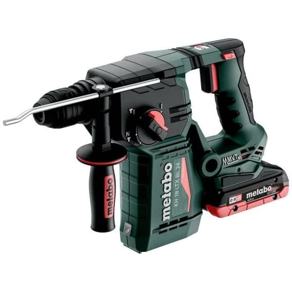 Trådlös hammare - METABO - KH 18 LTX BL 24 - 18 V - 4.0 Ah - SDS Plus