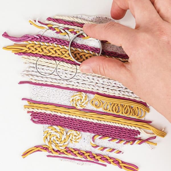 COFFRET FIMO EFFET TRICOT OCH TRESSE