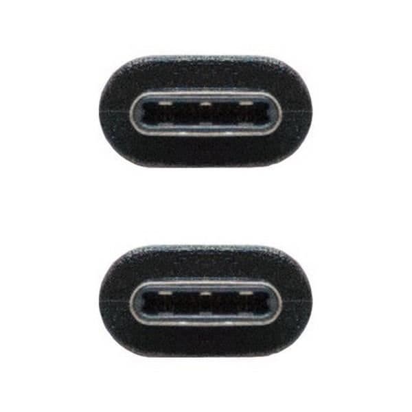 USB-C 3.1-kabel NANOCABLE 10.01.4101 Svart (1 M) - - - NANOCABLE