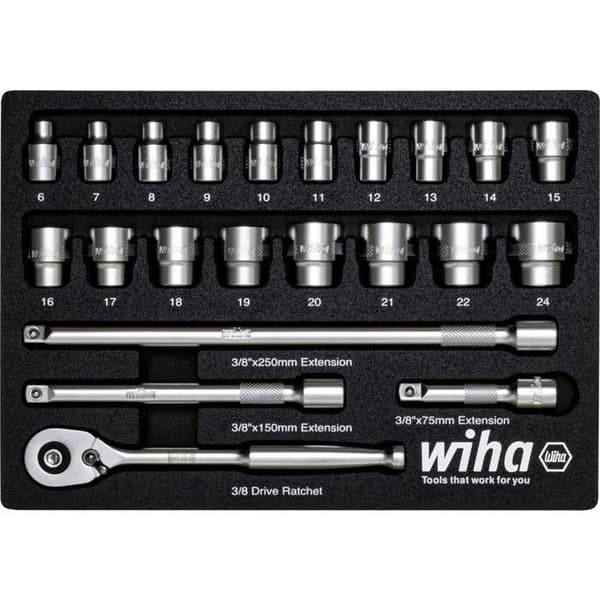 Wiha 44708 Ledhylsa set 280 mm