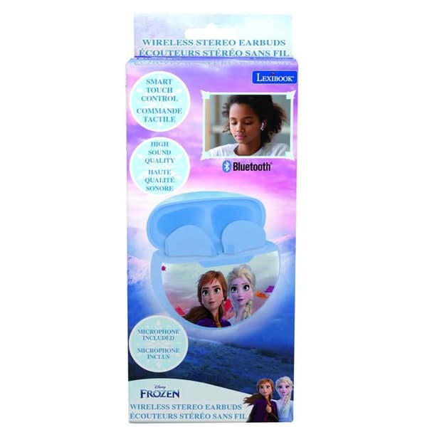 Trådlösa Bluetooth-hörlurar Frost