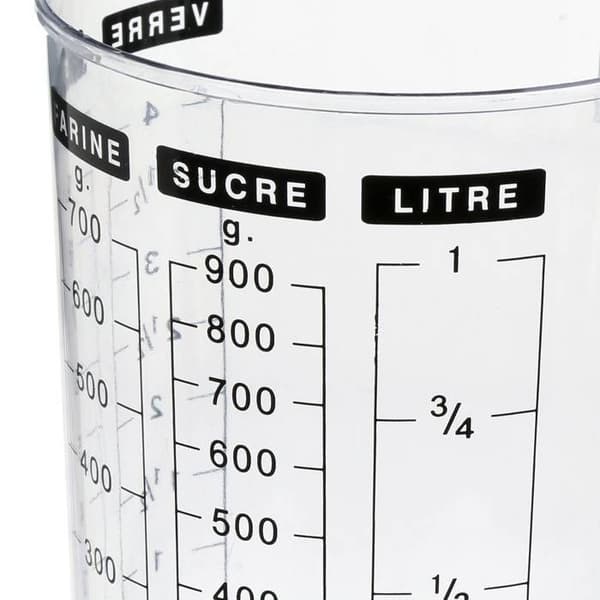 Måttglas dubbel 1L - 5 five simply smart
