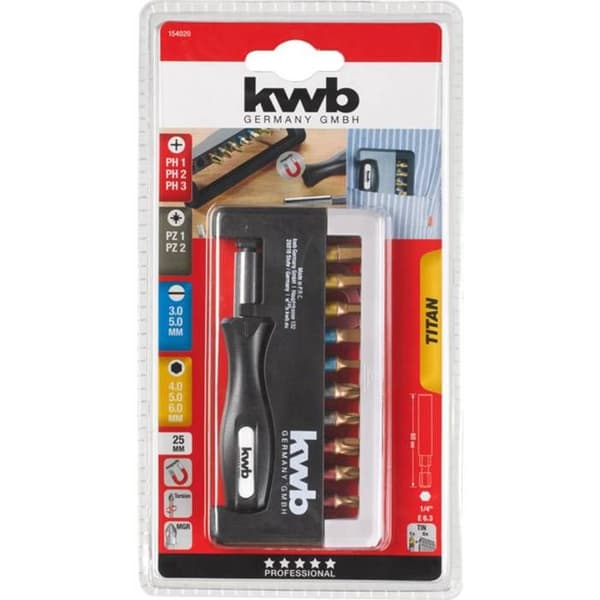 kwb 154020 12-delars bitset