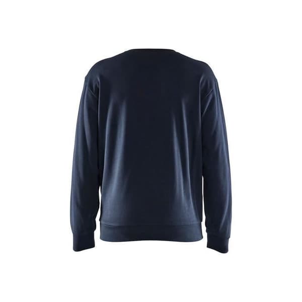 Tvåfärgad rundhalsad sweatshirt Blaklader