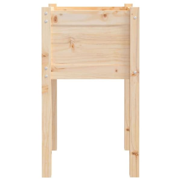 vidaXL Utomhusplantor 2 st 40x40x70 cm Massivt furu