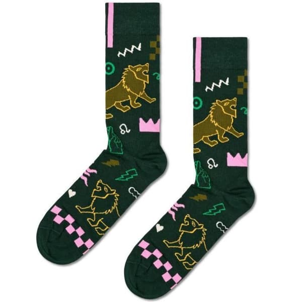 Strumpor HAPPY SOCKS LEO SOCKA Grön - Herr - Textil