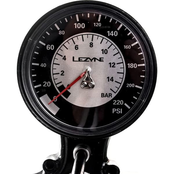 Lezyne Classic golvdrivning golvpump - vit