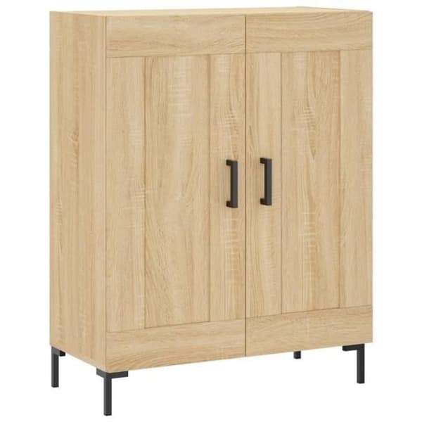vidaXL Buffé eksonoma 69,5x34x90 cm ingenjörsträ 830199
