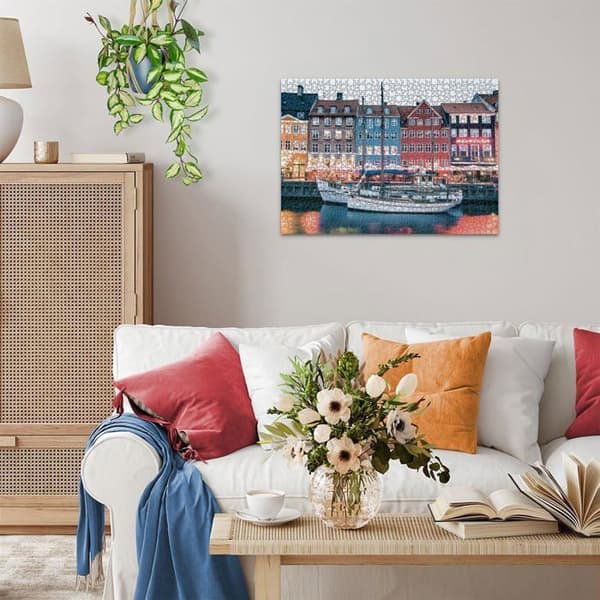 Pussel 1000 bitar Ravensburger Nyhavn Köpenhamn