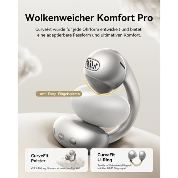 Baseus MC1 Pro - Öppna in-ear hörlurar Bluetooth 6.0 Hi-Fi, IP67, 40h batteritid