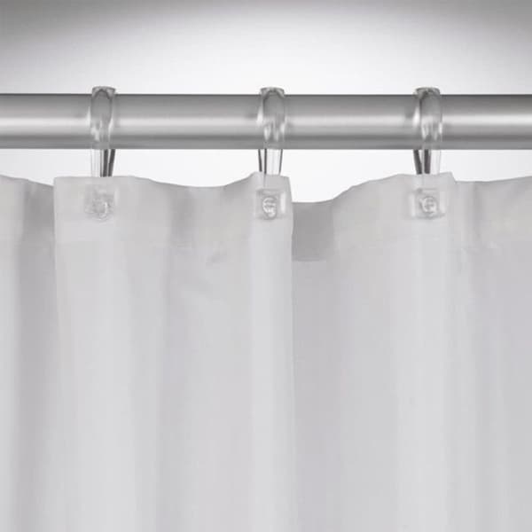 Duschdraperi - Sealskin - Madeira - 240 x 200 cm - Polyester - Vit