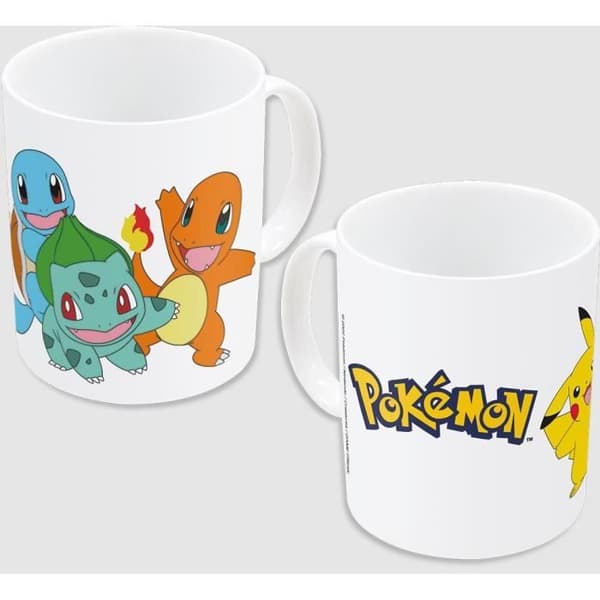 Mugg - Pokémon - Vänner - 325ML - Porslin - Diskmaskinssäker