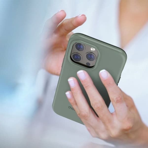 Grön stöttålig skal MFM för iPhone 13 Pro Max