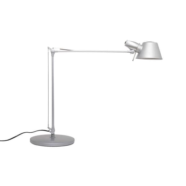 MAULrock Skrivbordslampa fluocompakt 15W E27 Silver 2700K - samtida design