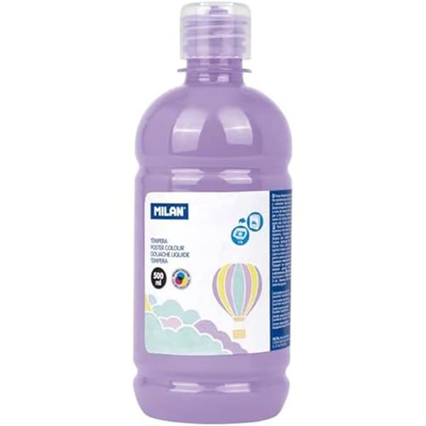 MILAN® Tempera flaska 500 ml pastelllila